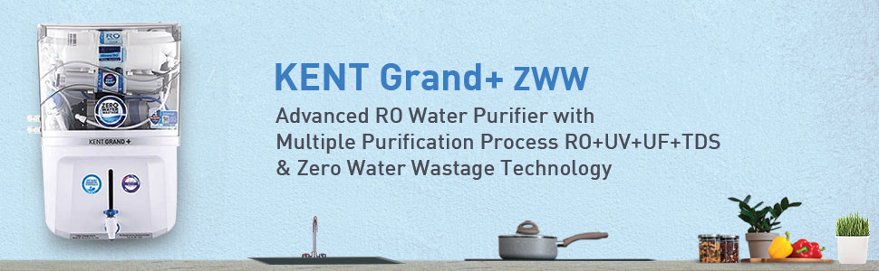 KENT Grand Plus Zero Water Wastage RO Purifier