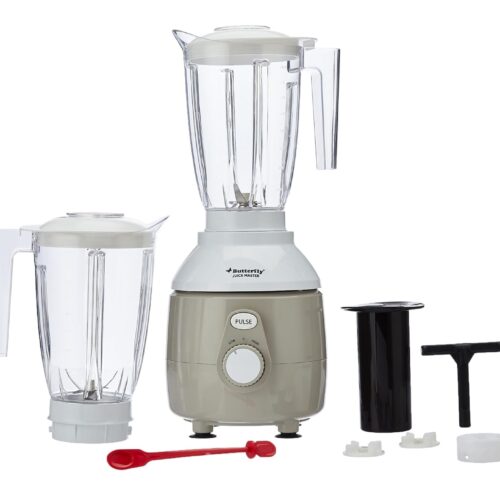 71FPjDDUlqL._SL1500_AAA Butterfly Juice Master 900 W, 2 Jars (Each 2 Ltr), Garlic Grey